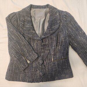 Classiques Entier Blue Boucle Suit Jacket Size Small